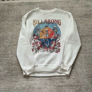 Billabong Crewneck - Size S, never worn.